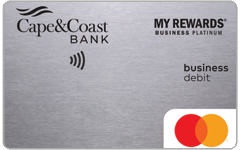 My Rewards&reg; Business Platinum Debit Card